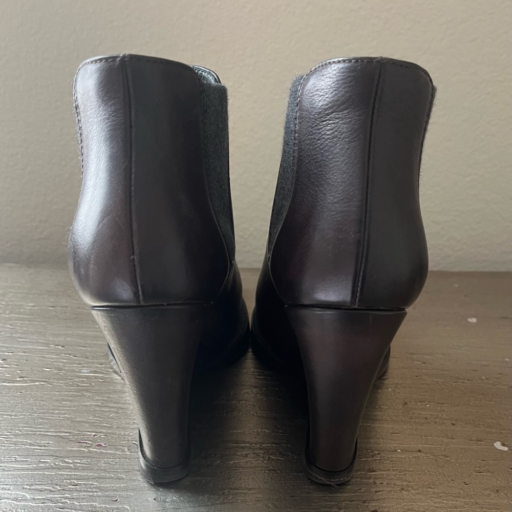 Brunello Cucinelli Leather Boots - 37.5 - Picture 3 of 11